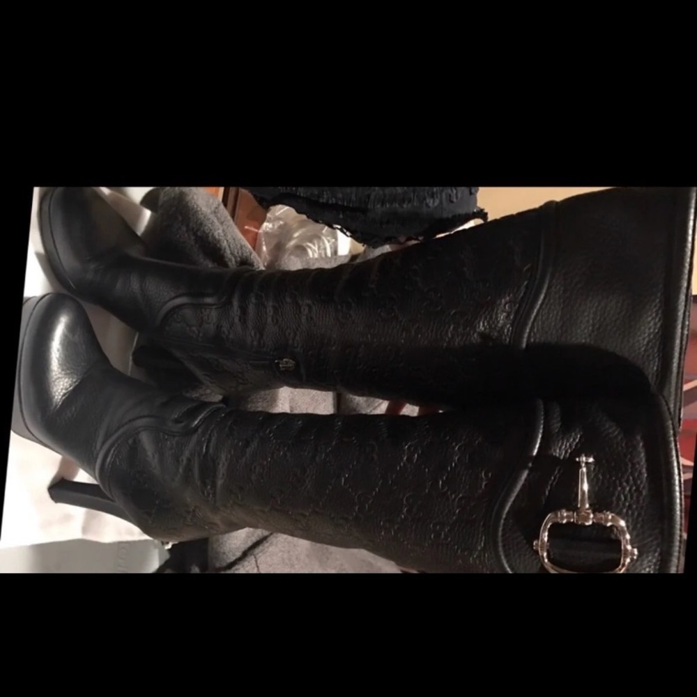 Gucci black boots